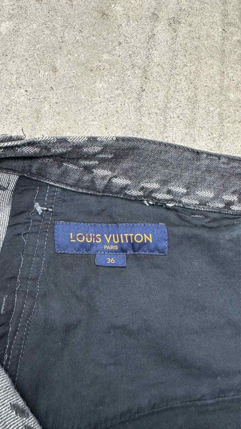 Louis Vuitton x  Nigo Monogram Jacquard Jeans