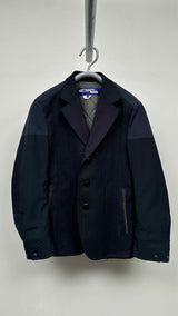 Junya Watanabe MAN Color-block Paneled Puffer Blazer Jacket