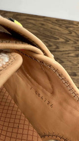 Chanel Tweed Lambskin Dad Sandals