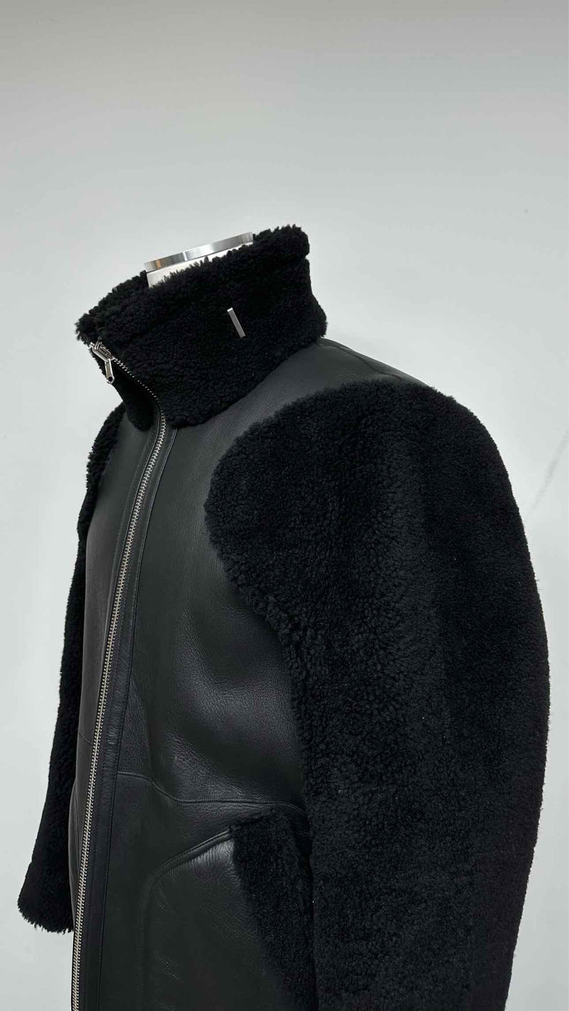 Dion Lee Reversible Lamb Shearling Jacket