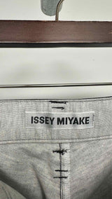 Issey Miyake Asymmetrical-Seam Flare Pants