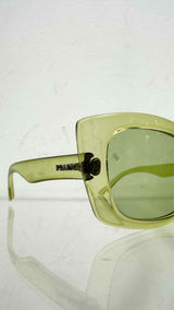 PRADA Cat-eye Transparent Sunglasses