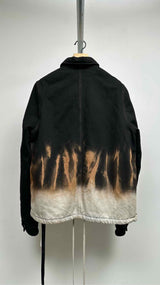 DRKSHDW Padded Gradient Dip-dye Denim Jacket