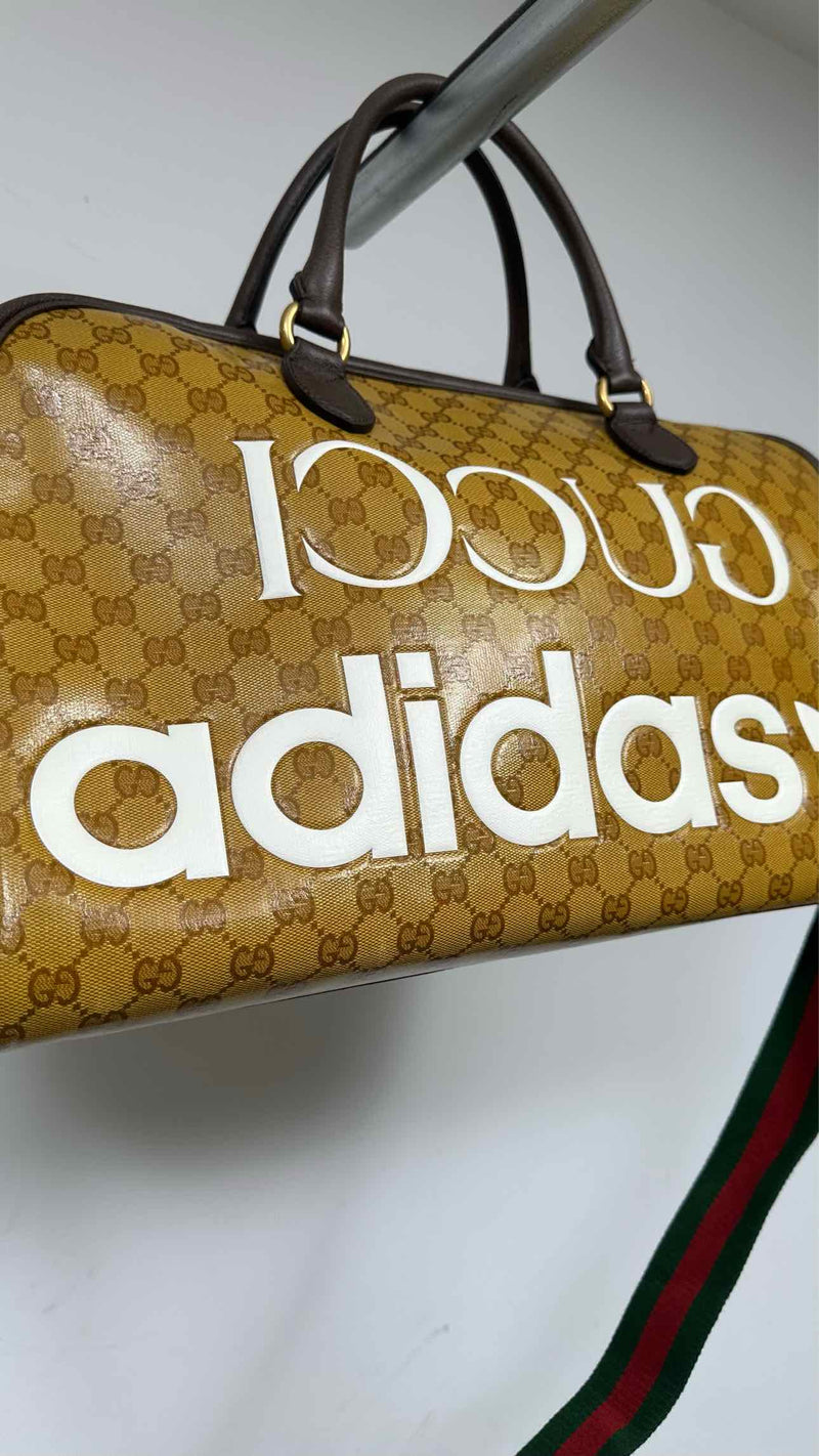 Gucci Adidas Large Duffle Bag