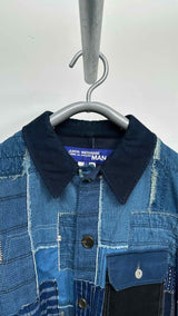 Junya Watanabe MAN Boro Patchwork Denim Jacket