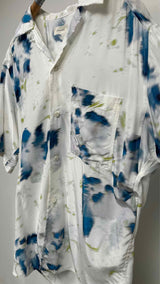Lemaire S/S Floral Satin Shirt