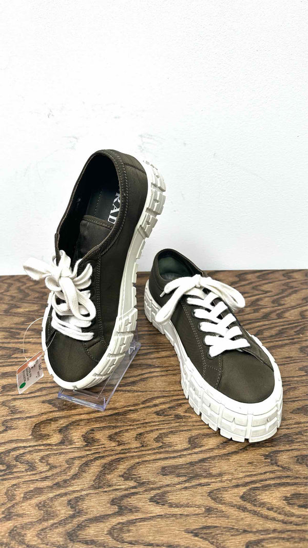 PRADA Double-Wheel Trainer Sneakers
