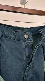 Martin Rose Fold-detailed Wide Jeans