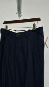 Noir Kei Ninomiya Drop-Crotch Cropped Wool Pants