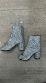 Margiela Glitter Tabi Boots