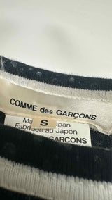 Comme Des Garcons S/S Upside-down Docking Border Top