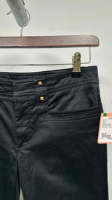 Gucci Studded Paneled Bottom Cut-out Biker Pants