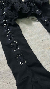 Chopova Lowena Lace-up Socks