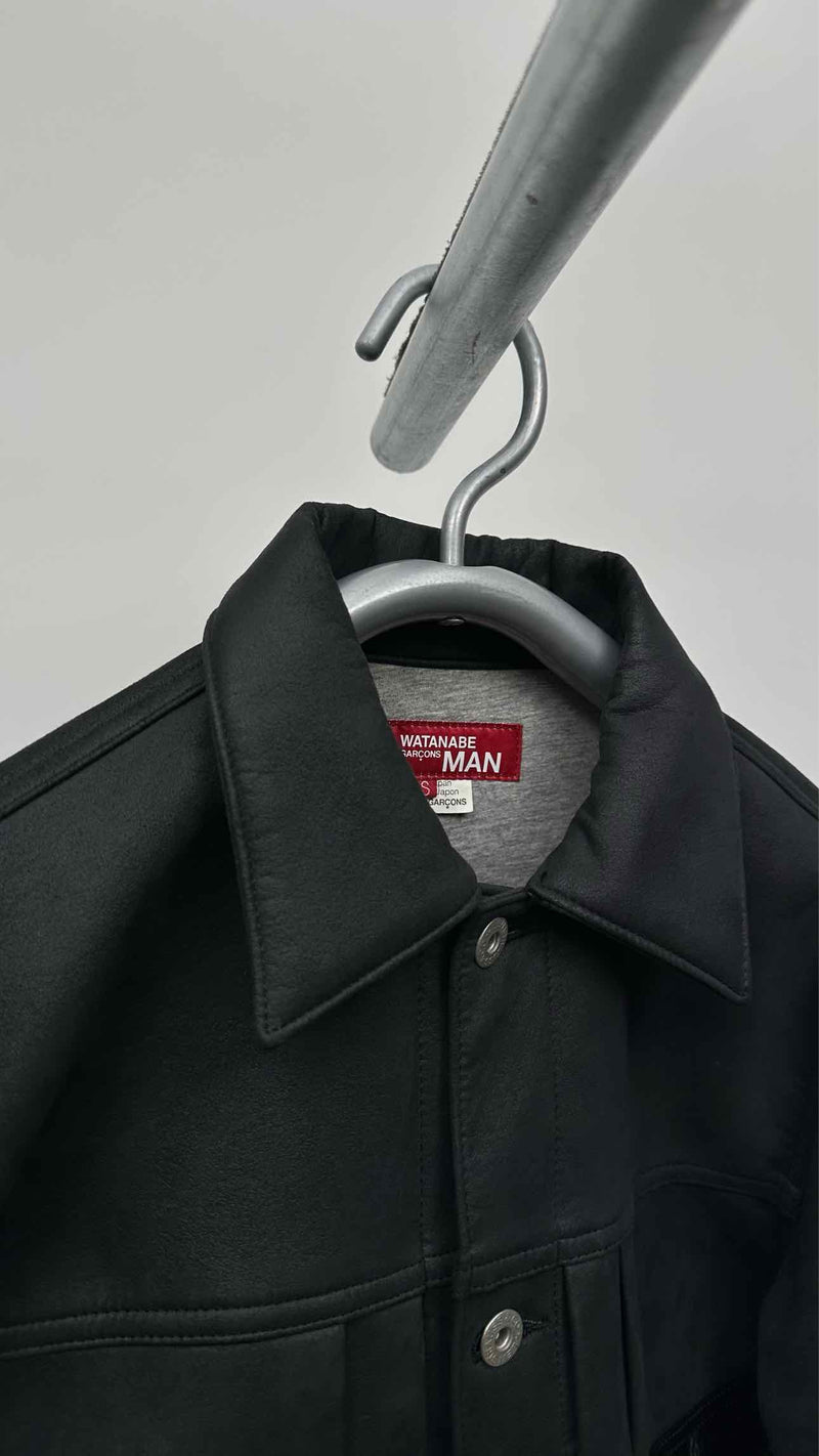 Junya Watanabe MAN X Levi's Faux-leather Neoprene Trucker Jacket