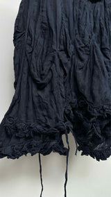 MarithÃ© + FranÃ§ois Girbaud Crinkle Ruffled Skirt