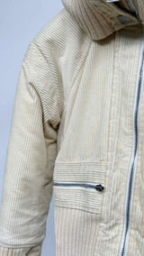 Chanel Puffer Hybrid Corduroy Jacket