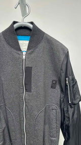 Sacai Nylon Sleeve Technical Bomber Jacket