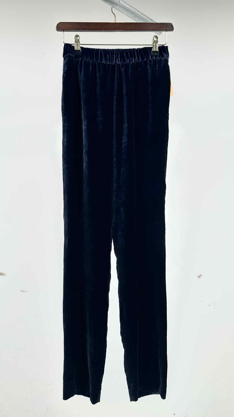 Dries Van Noten Velvet Easy Pants
