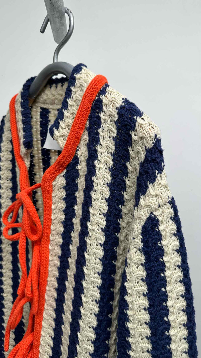 Bode Bold Stripe Cardigan
