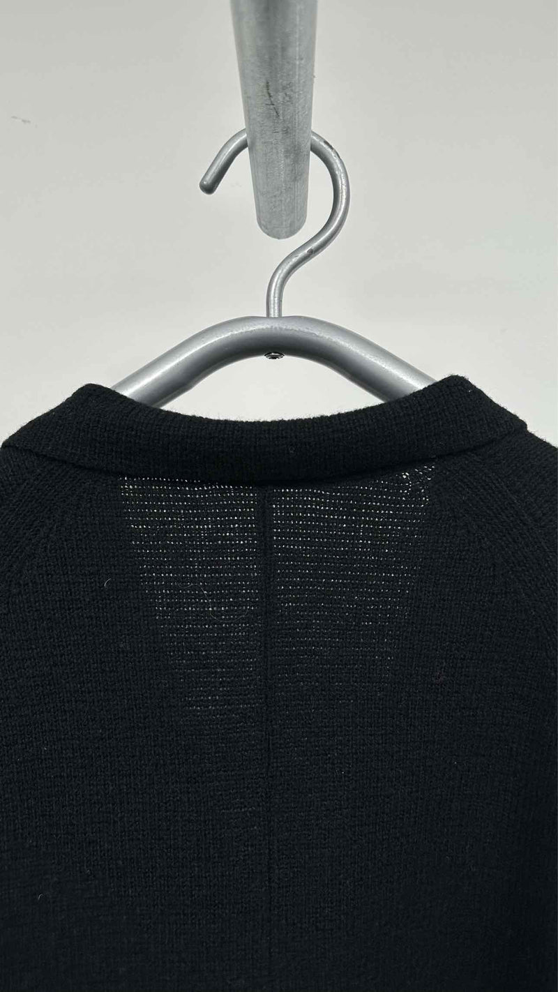 Yohji Yamamoto Pour Homme Double-breasted Knit Coat