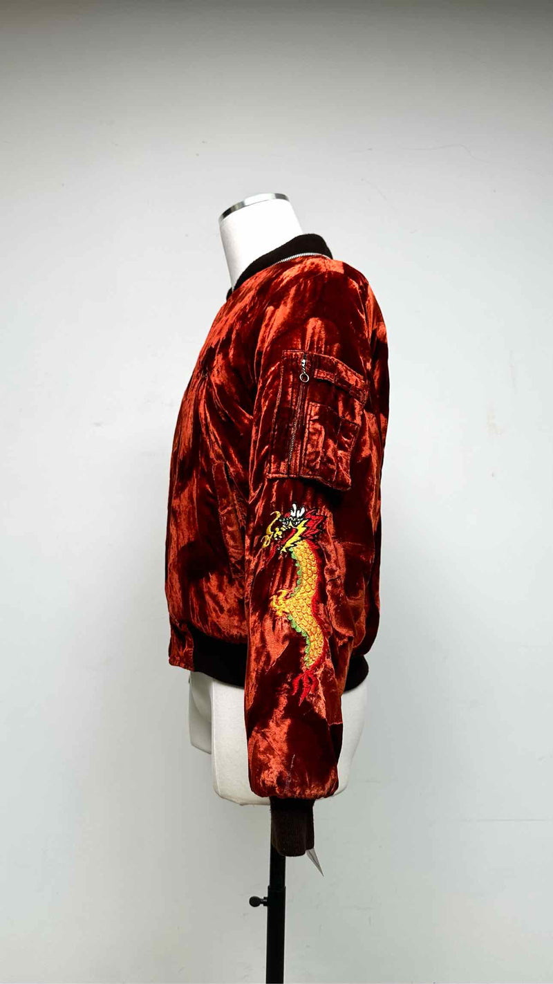 Vintage Velvet "Korea" Souvanir Jacket