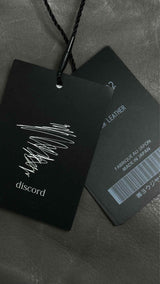 Discord Yohji Yamamoto Clasp Leather Bag
