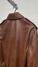 Sky High Farm Perennial Logo Leather Jacket