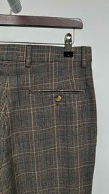 Gucci Plaid Wool Pants