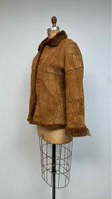 HAI Patchwork Shearling Jacket