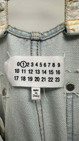 Margiela Reconstructed-high-waist Wide Jeans