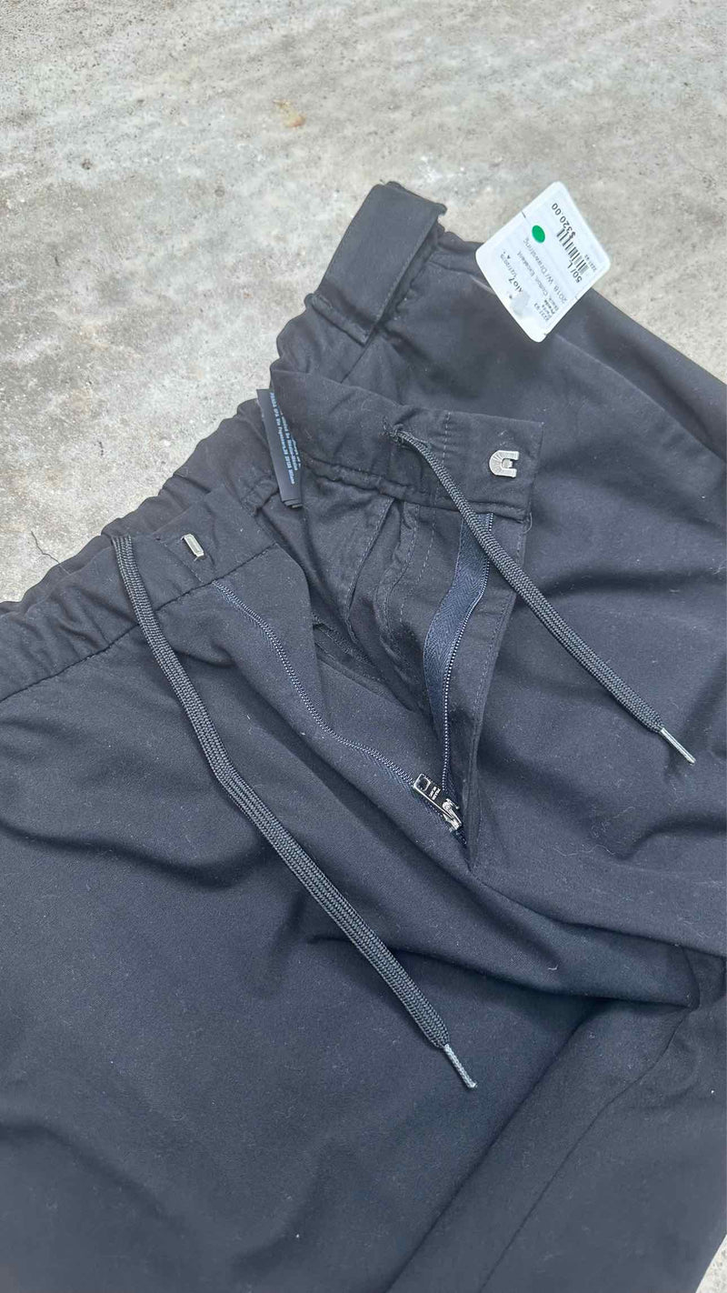 Prada Bottom Velcro-logo Easy Pants