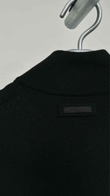 PRADA Back-logo Zip-up Cardigan