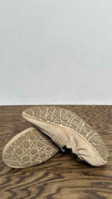 Dior Ruched Suede Sneakers