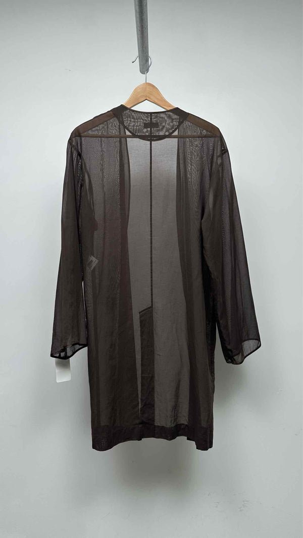 Dior Homme Sheer Wide-Sleeve Gown
