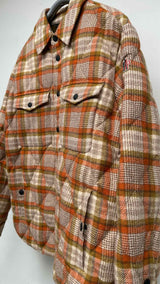 Moncler Down-lining Check Shirt Jacket