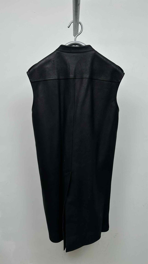 Rick Owens Long Leather Vest