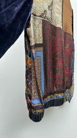 Pierre-Louis Mascia L/S Printed Scarf Silk Top