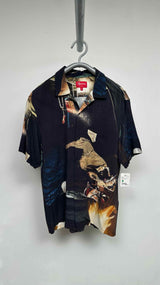 Supreme X Dan Colen S/S Firecracker Rayon Shirt