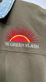 CPFM Flash Denim Half-zip Sweatshirt