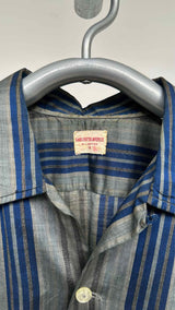 Vintage S/S Stripe Silky-cotton Shirt