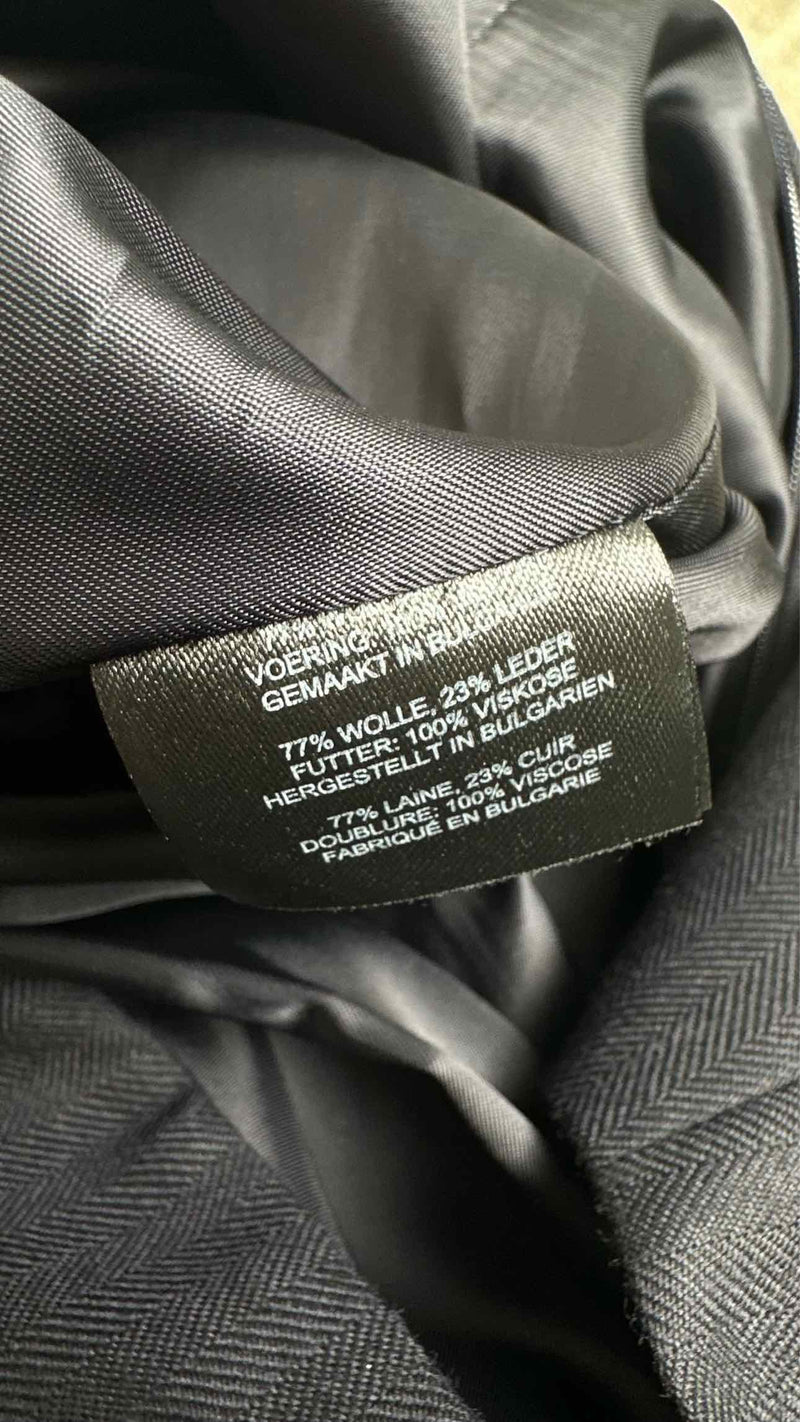 Dries Van Noten Bottom-leather Stripe Skirt