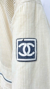 Chanel Puffer Hybrid Corduroy Jacket
