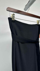 Ann Demeulemeester Slit Belted Long Skirt