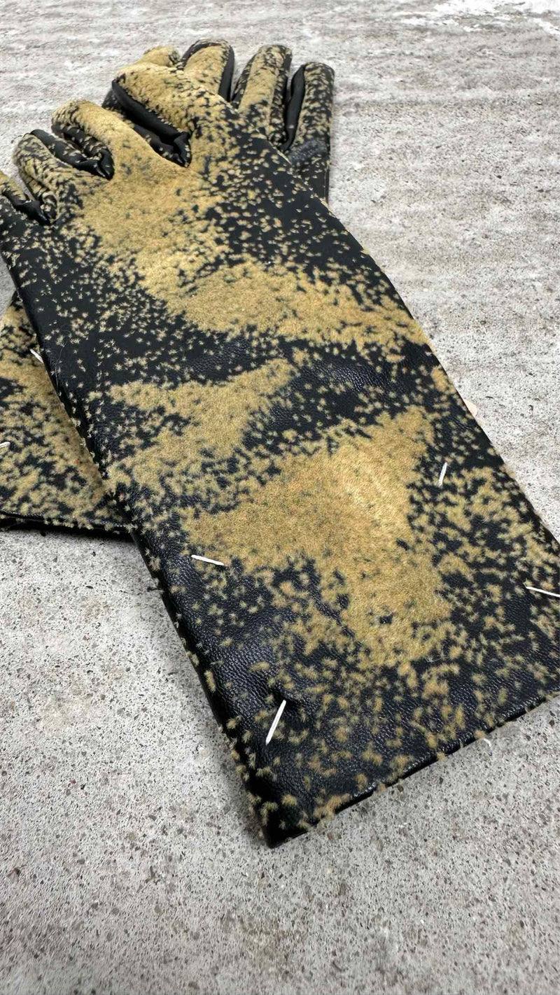 Margiela Sand-storm Faux-leather Gloves