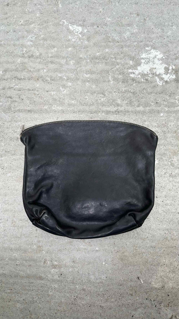GUIDI Leather Clutch Bag