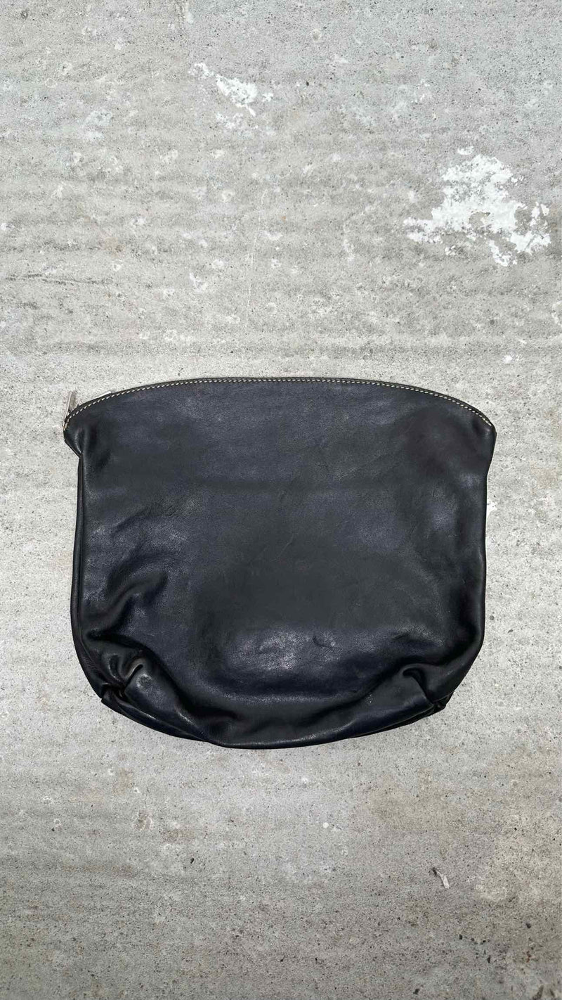 GUIDI Leather Clutch Bag