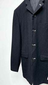 Comme Des Garcons Homme Stand-collar Wool Coat