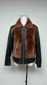 J Lindeberg Leather/ Shearling Jacket