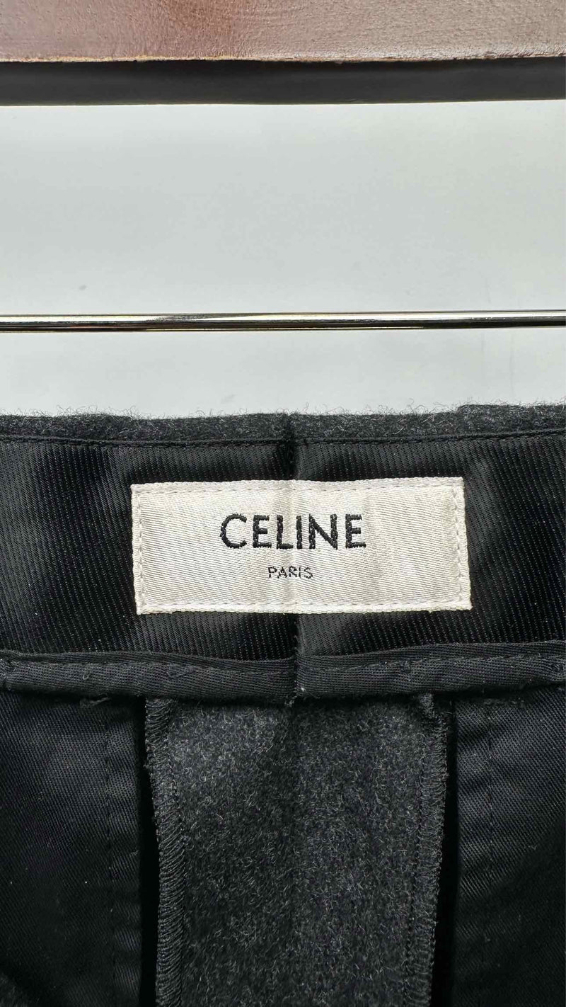 CELINE Wool Wide Pants