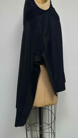 Rick Owens N/S Mock-neck Back-zip Mini Dress